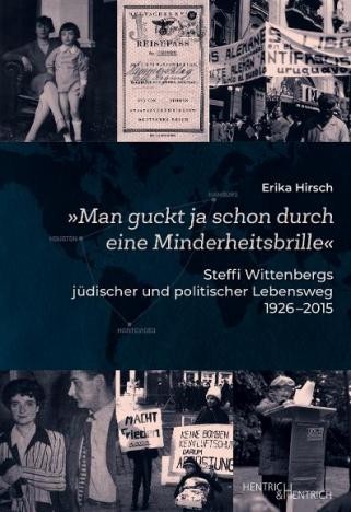 Man guckt ja schon durch eine Minderheitsbrille Buchcover mit alten Fotos